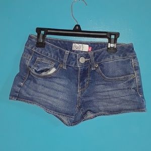 Blue Jean Shorts
